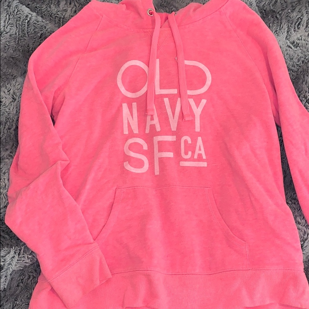 Old Navy pink hoodie